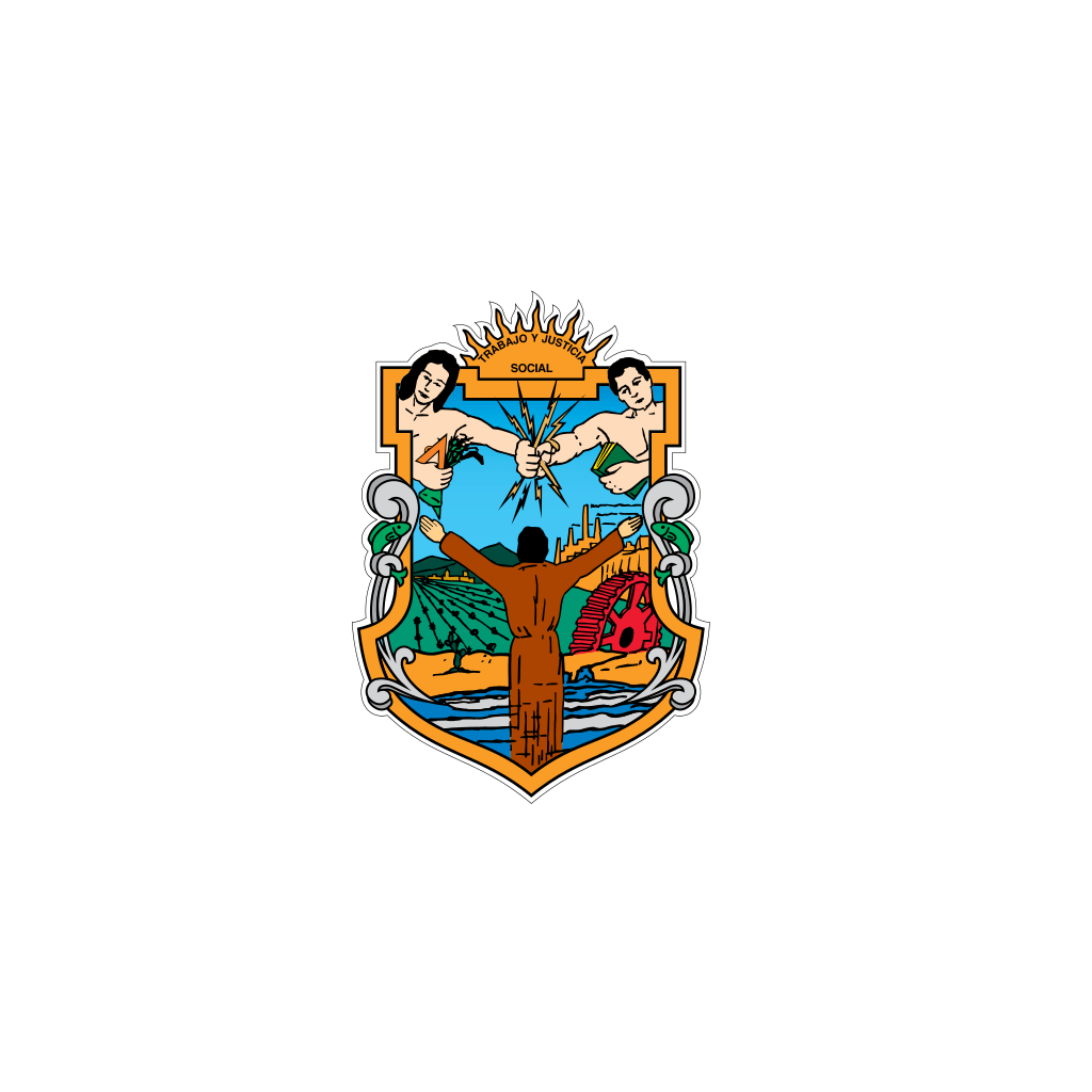 Baja California Norte Flag Logo PNG Download