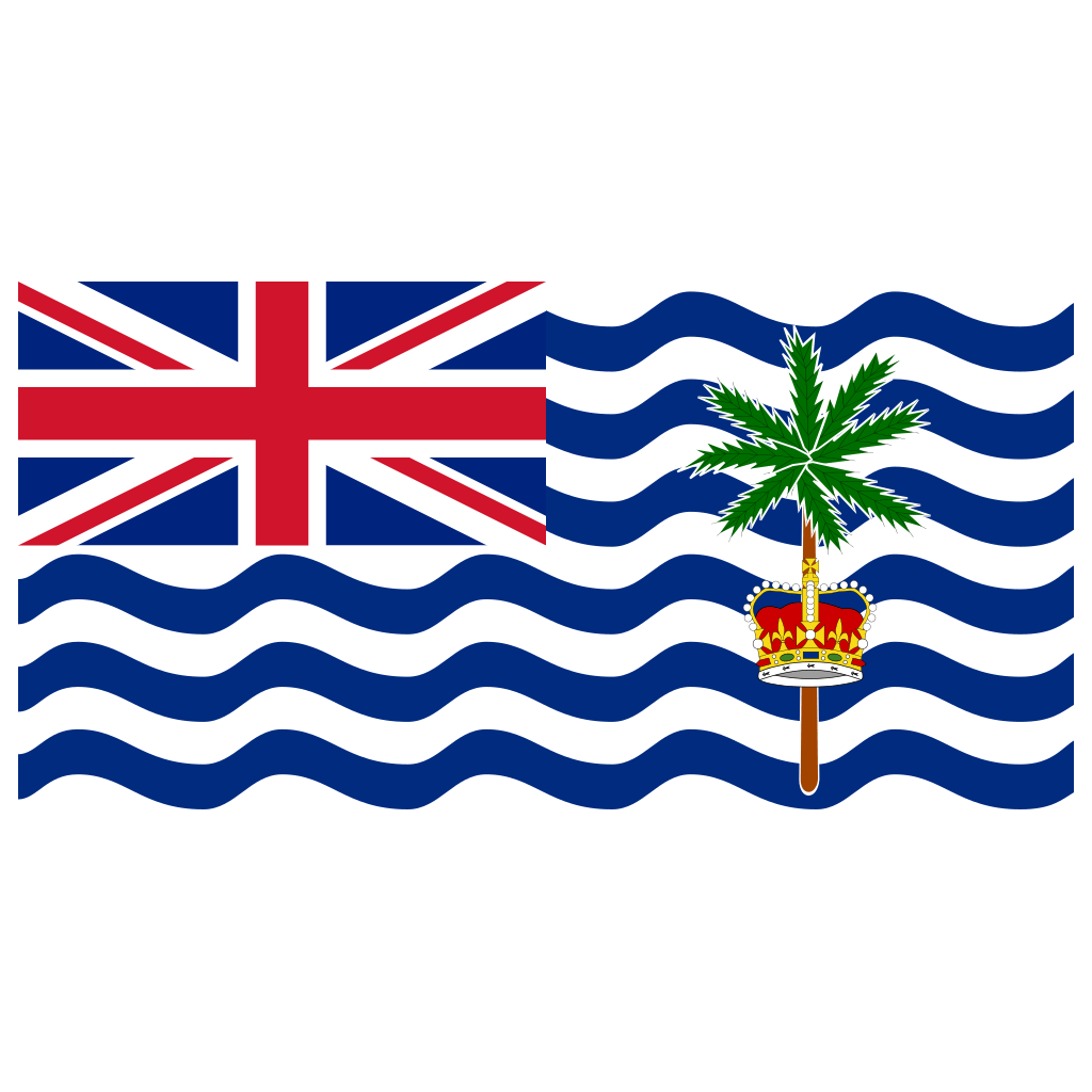 British Indian Ocean Territory Flag Logo