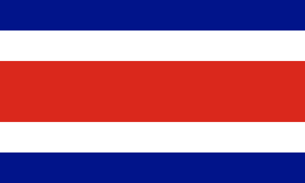 Costa Rica Flag Logo