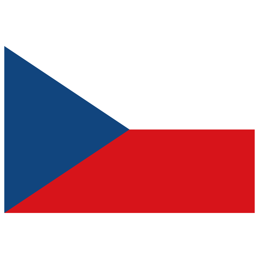 Czech Republic Flag Logo PNG Download