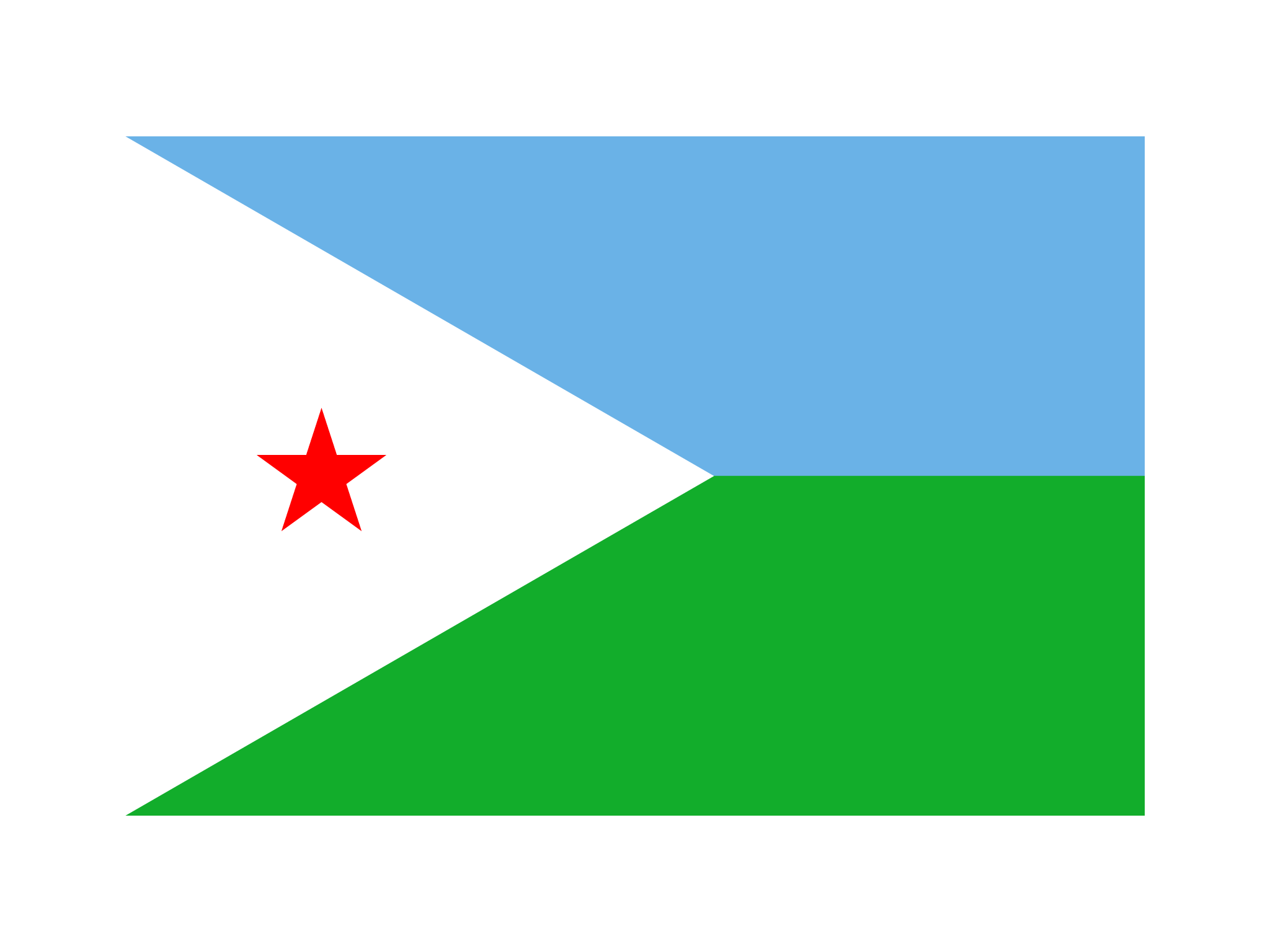 Djibouti Flag Logo PNG Download