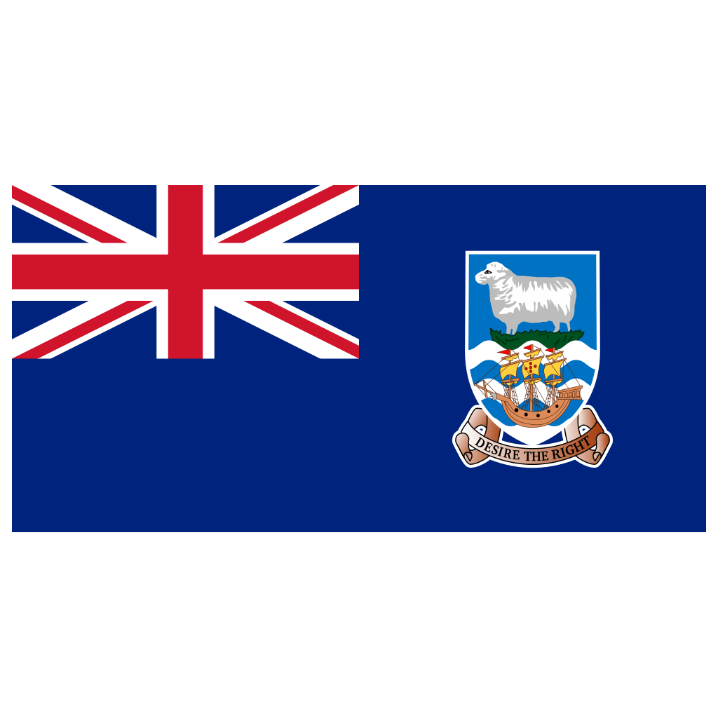 Falkland Islands Flag Logo PNG Download
