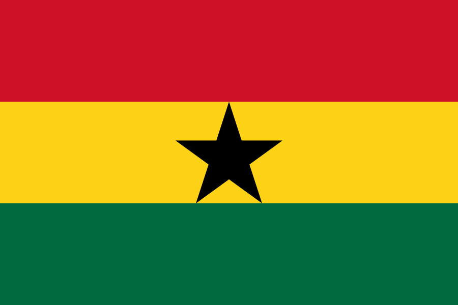 Ghana Flag Logo PNG Download