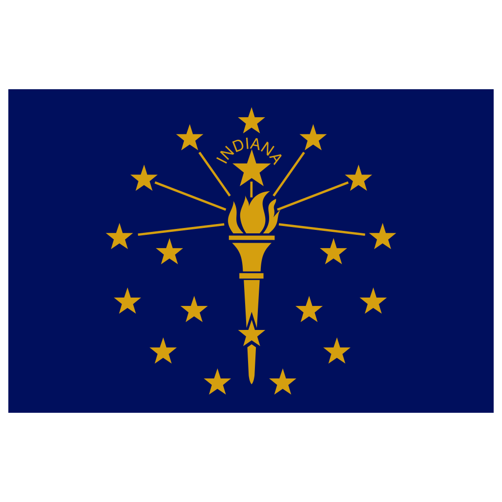 Indiana Flag Logo PNG Download