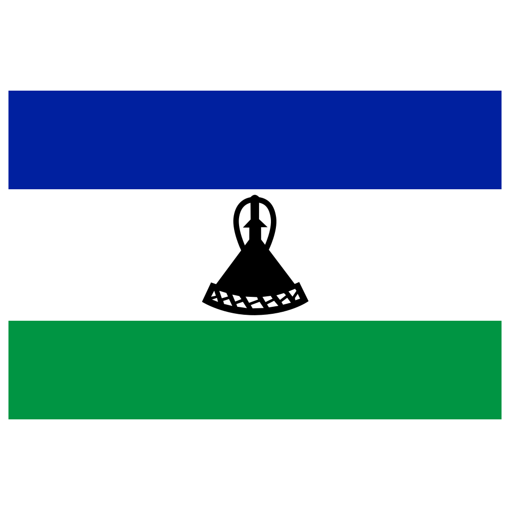 Lesotho Flag Logo PNG Download