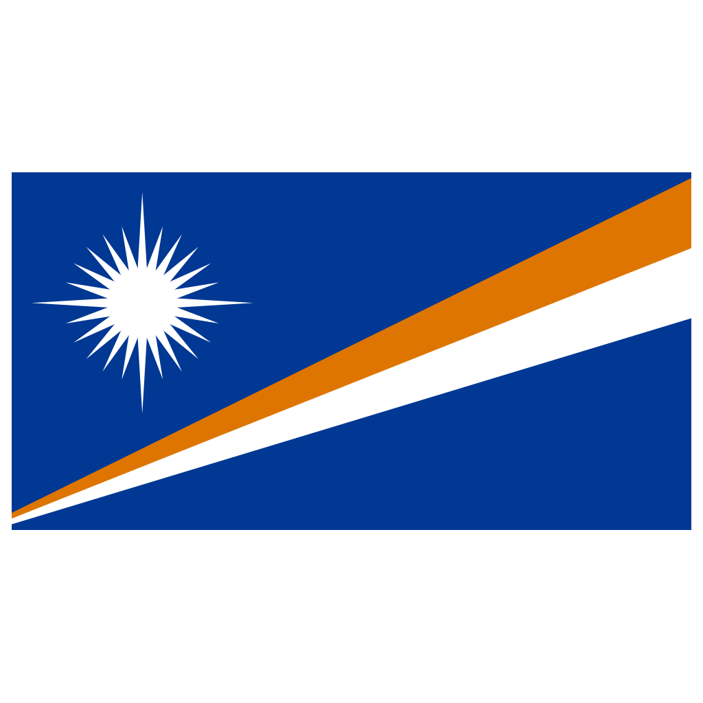 Marshall Islands Flag Logo PNG Download