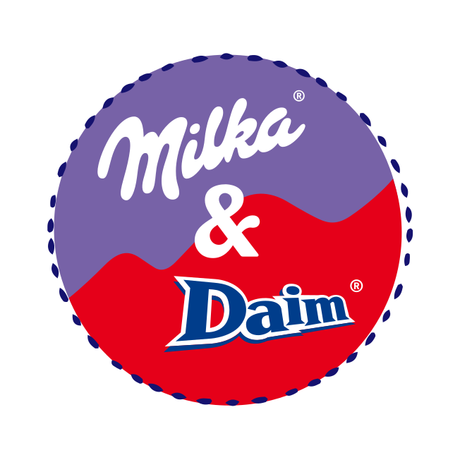 Milka and Daim Logo PNG Download