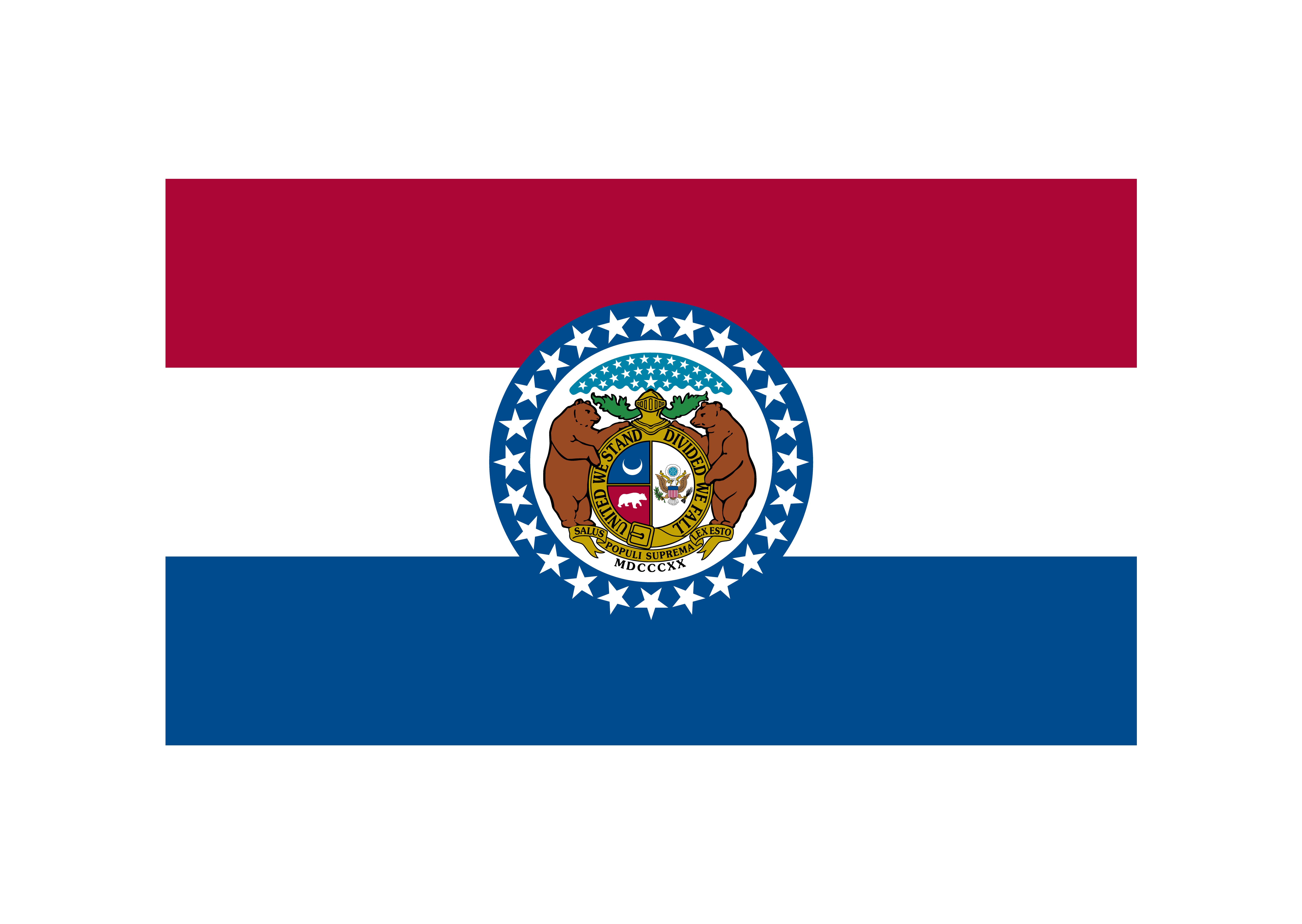 Missouri Flag Logo PNG Download