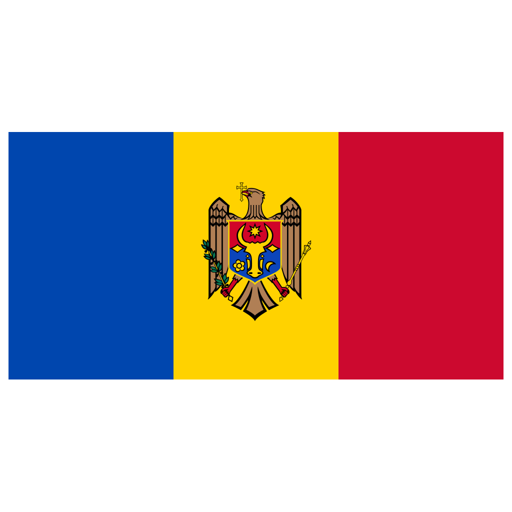 Moldova Flag Logo PNG Download