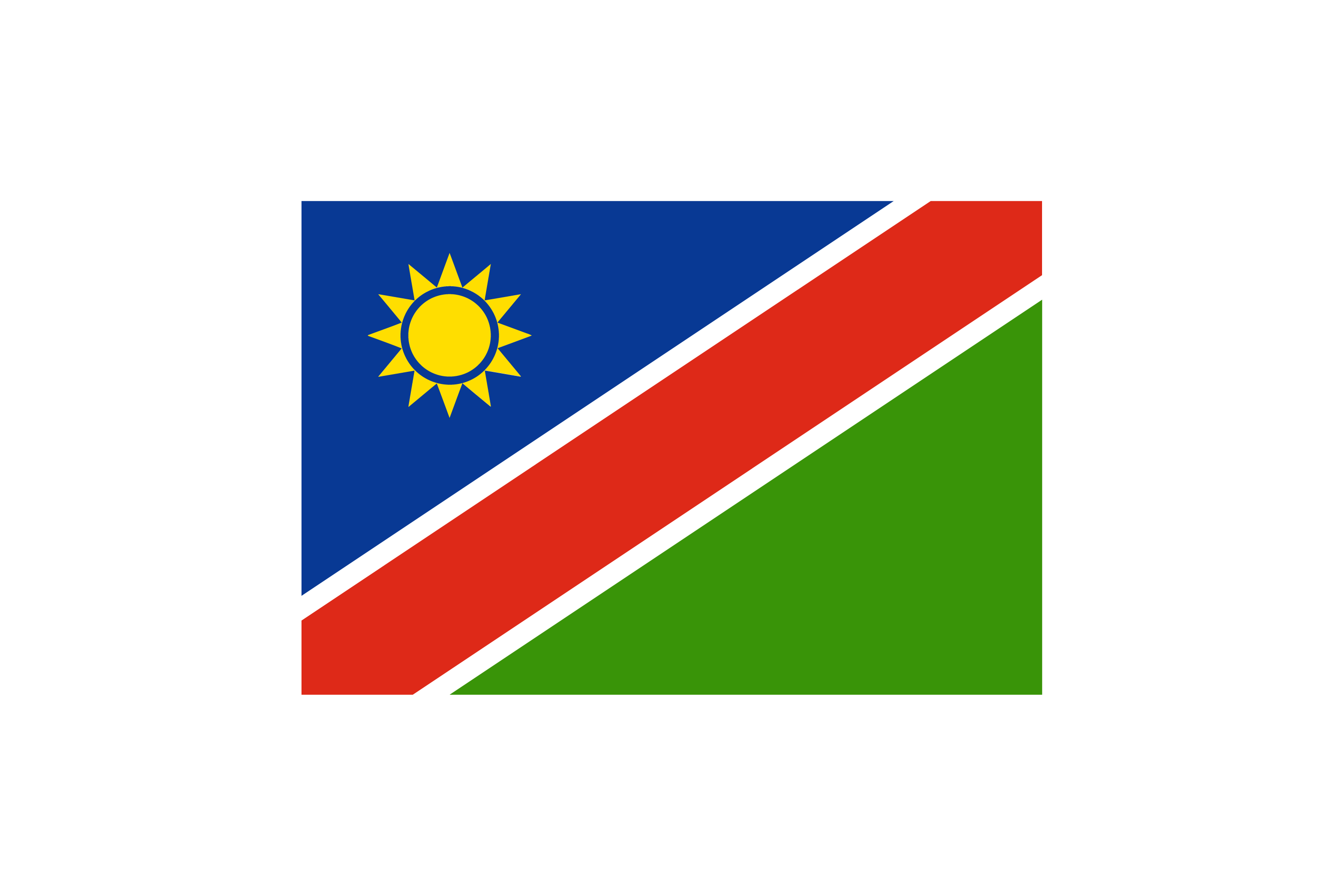 Namibia Flag Logo PNG Download
