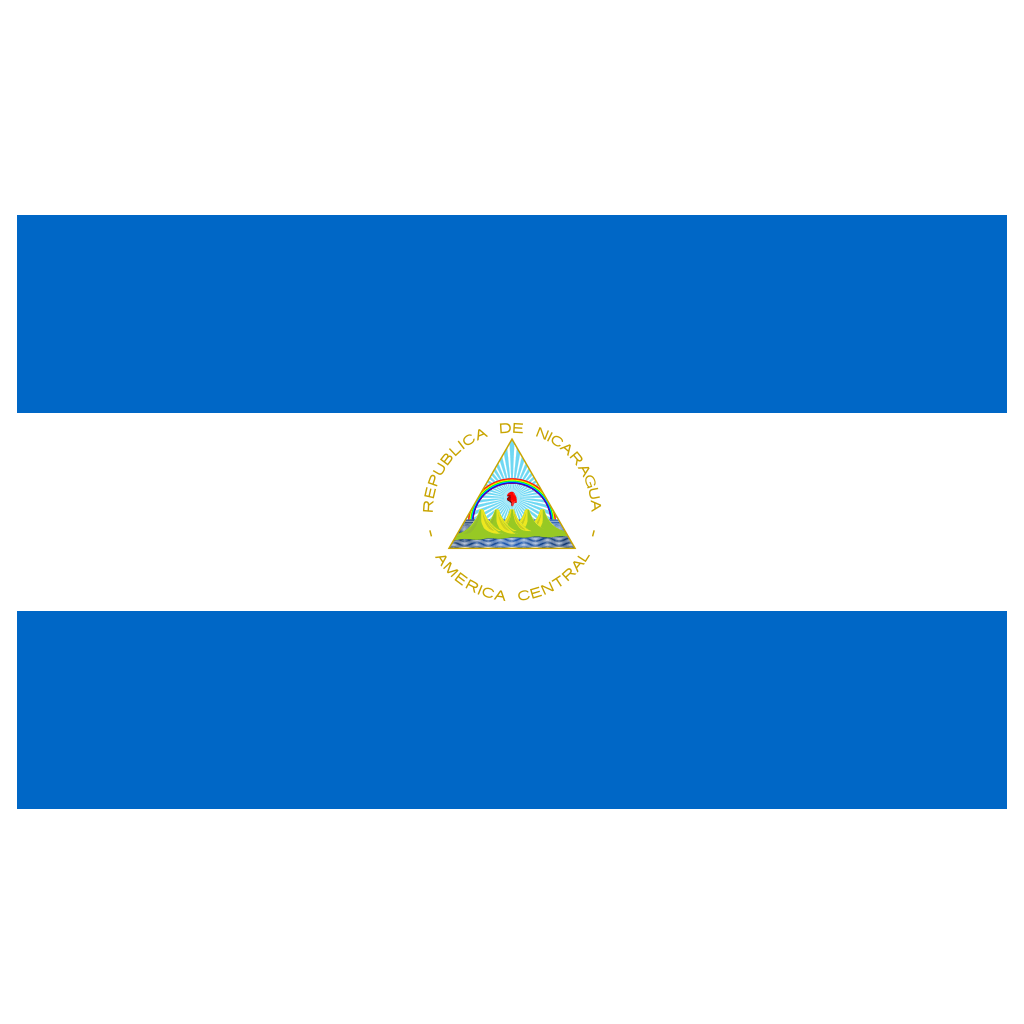 Nicaragua Flag Logo PNG Download