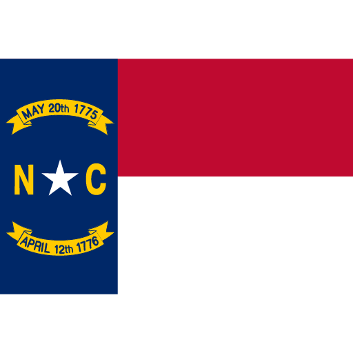 North Carolina Flag Logo PNG Download
