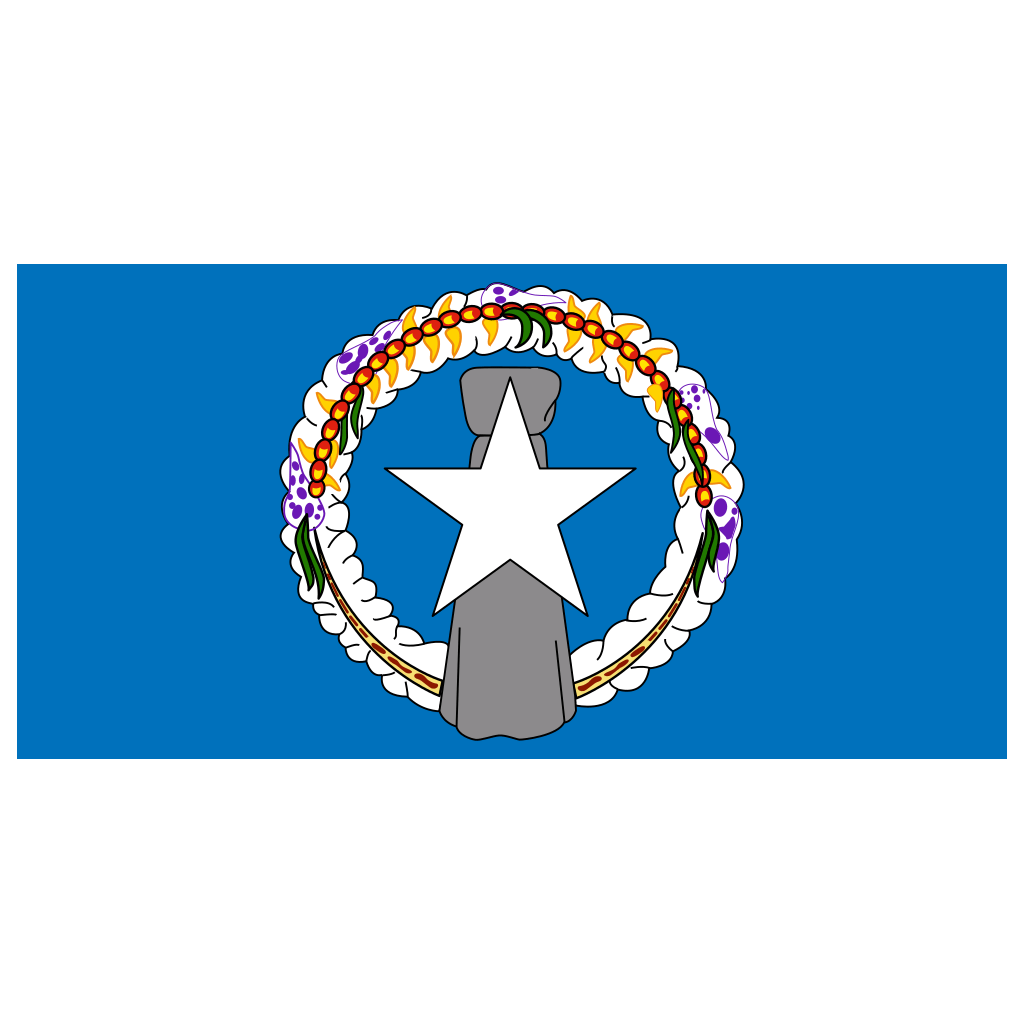 Northern Mariana Islands Flag Logo PNG Download