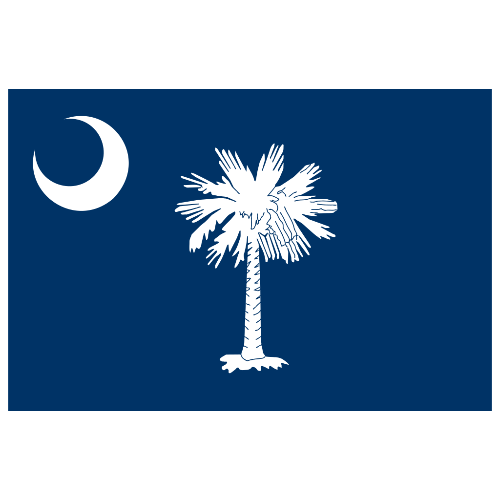 South Carolina Flag Logo PNG Download