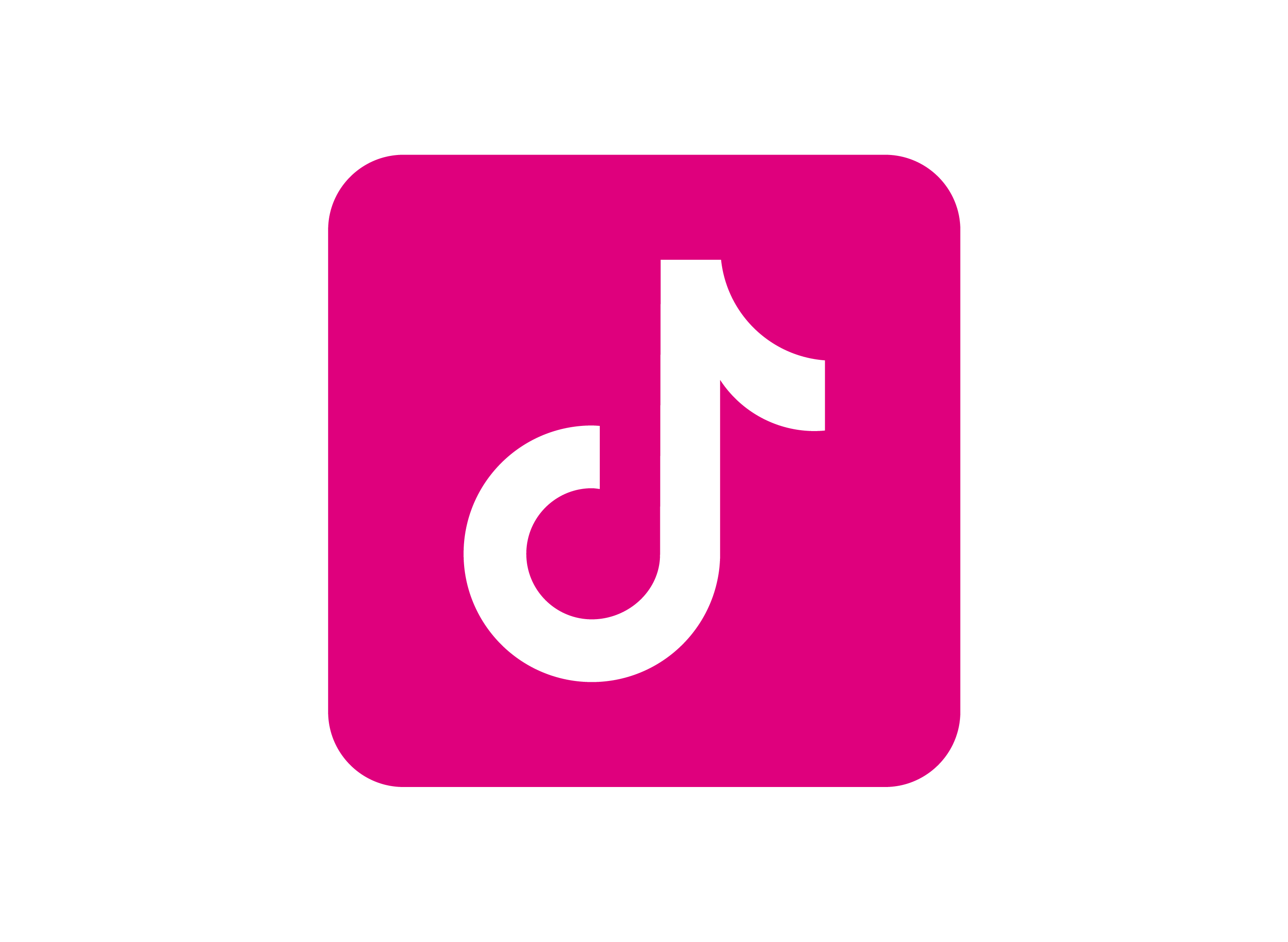 Tiktok Pink Logo