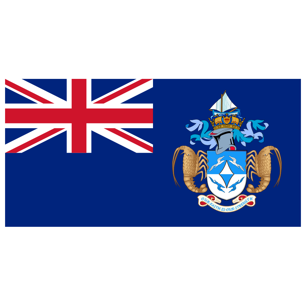 Tristan da Cunha Flag Logo PNG Download