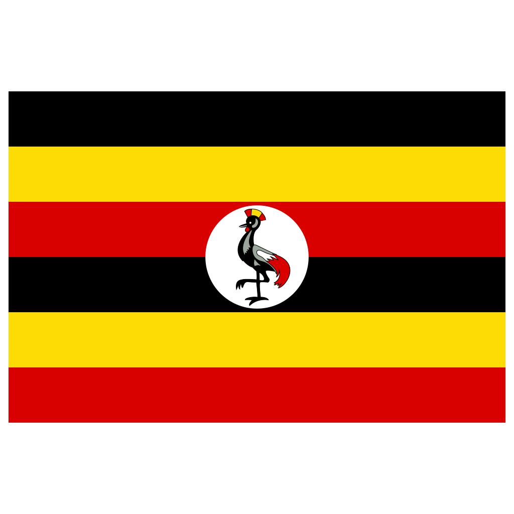 Uganda Flag Logo PNG Download
