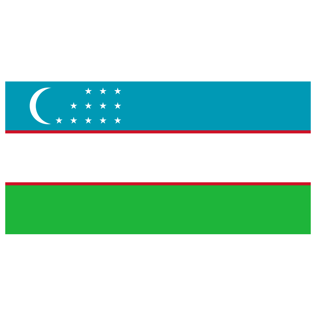 Uzbekistan Flag Logo PNG Download