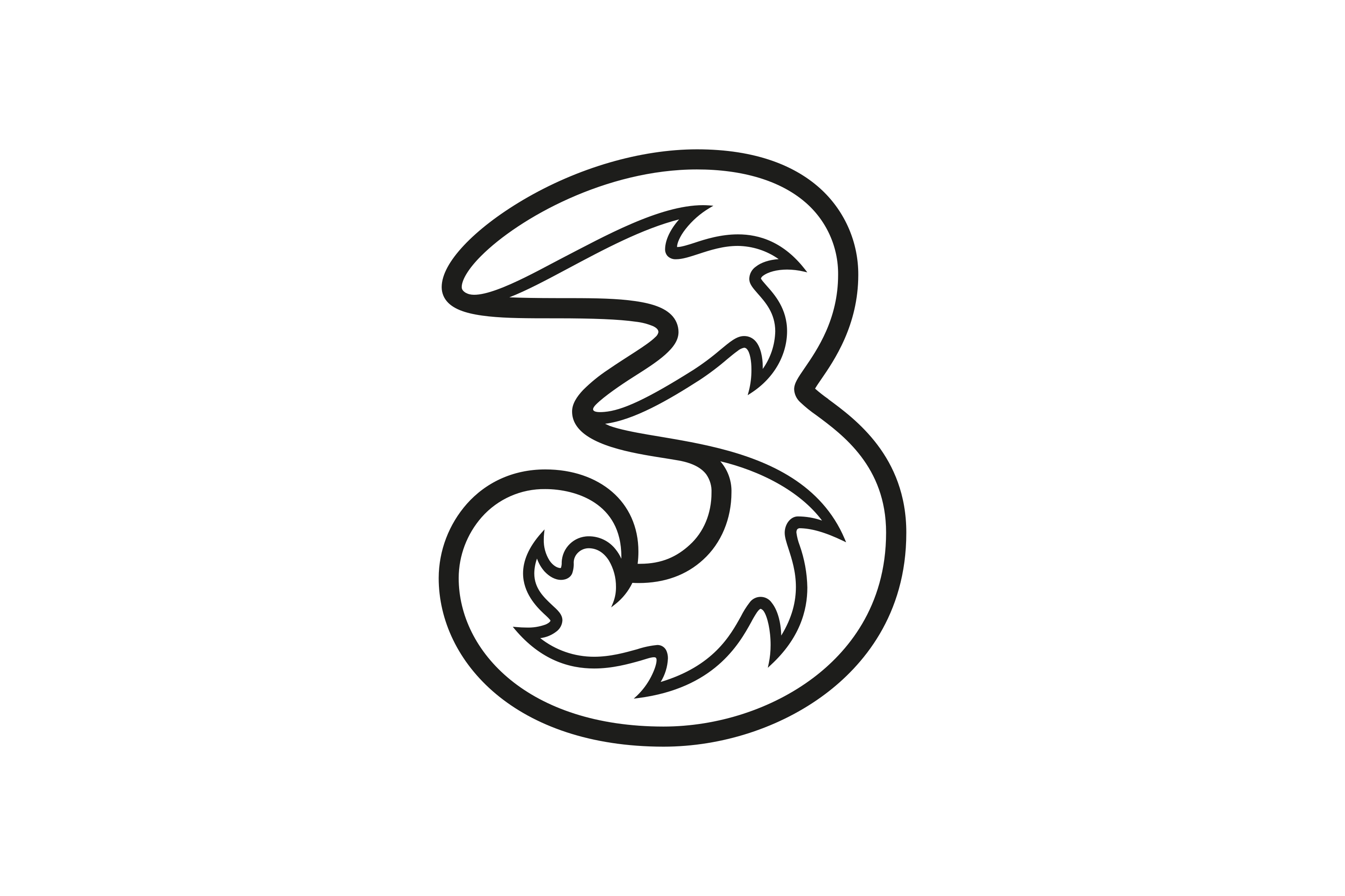 3 Telecommunications Logo PNG Download