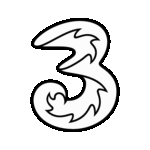 3 Mobile Logo PNG Download