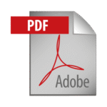 Adobe PDF Icon Logo PNG Download