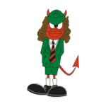 Angus Young Devil Logo PNG Download