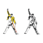 Freddie Mercury tribute Logo PNG Download