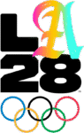Los Angeles 2028 Logo PNG Download