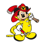 Mickey Mouse Fireman Logo PNG Download