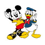 Mickey mouse donald duck Logo PNG Download