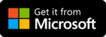 Microsoft Store app badge Logo PNG Download