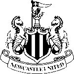 Newcastle United FC black Logo PNG Download