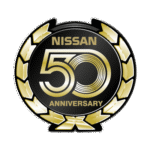 Nissan 50 Anniversary Logo PNG Download