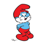 Papa Smurf Logo PNG Download