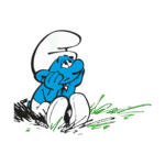 Smurf Wandering Logo PNG Download