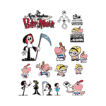 The Grim Adventures Of Billy Mandy Logo PNG Download
