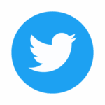 Twitter Icon Circle Blue Logo PNG Download