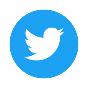 Twitter Icon Circle Blue Logo